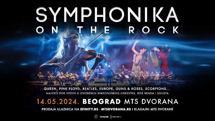 Symphonika on The Rock 14. maja u Beogradu